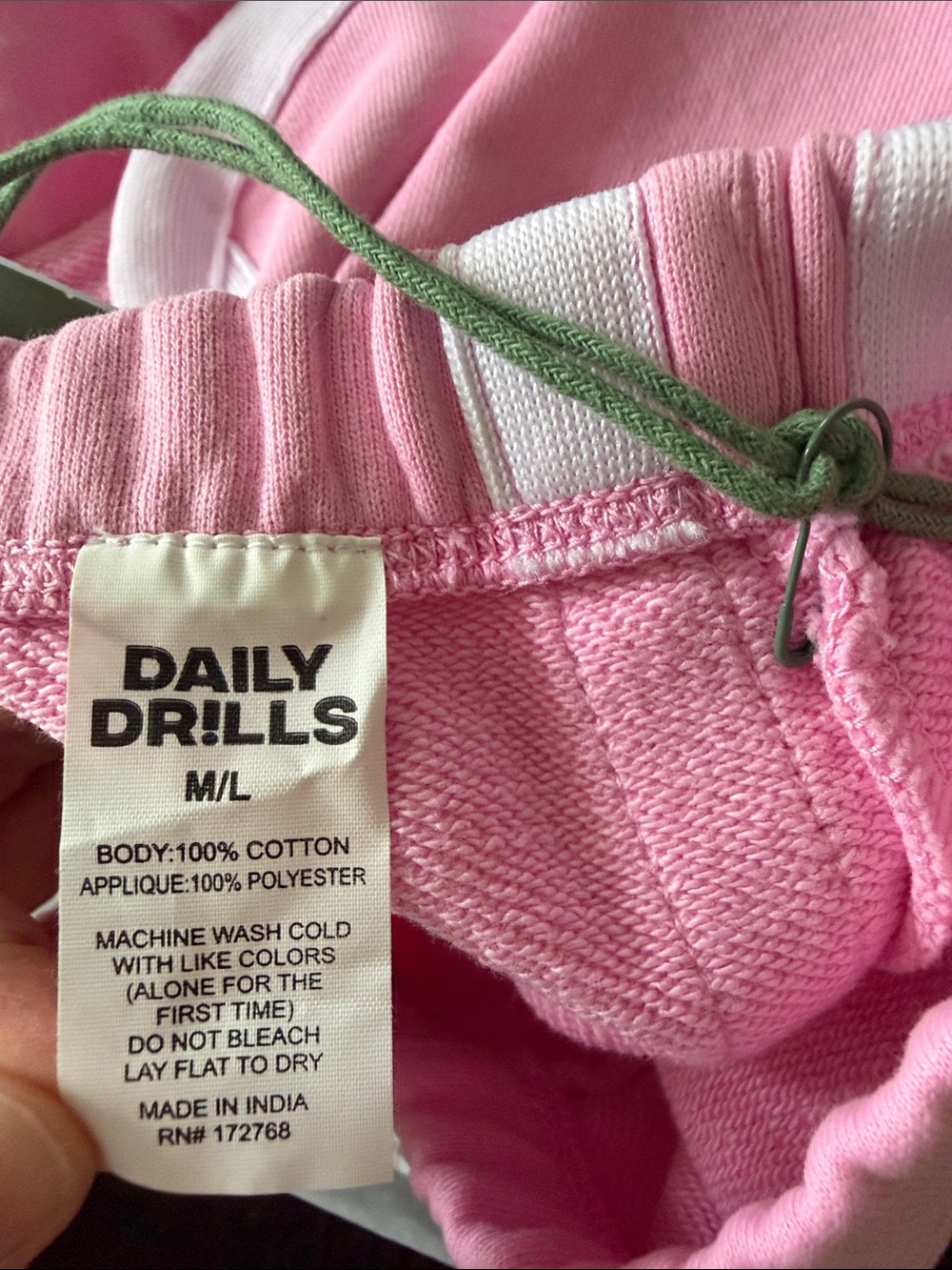 BNWT daily drills SPORTY SHORTS w/ stripe - Picture 7 of 10